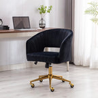KCC Home Office Chair Swivel Desk Chair Accent Armchair Upholstered Modern - Image 10