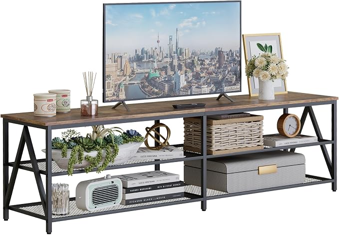 TV Stand for TVs up to 75 Inch, Entertainment Center for Living Room by Katrawu