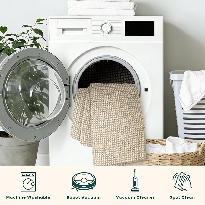 KOZYFLY 2x4 Entry Runner Rug, Small Washable Runners - Image 7