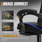 GTPLAYER Gaming Chair with Pocket Spring Cushion, Leather Office Chair with - Image 6