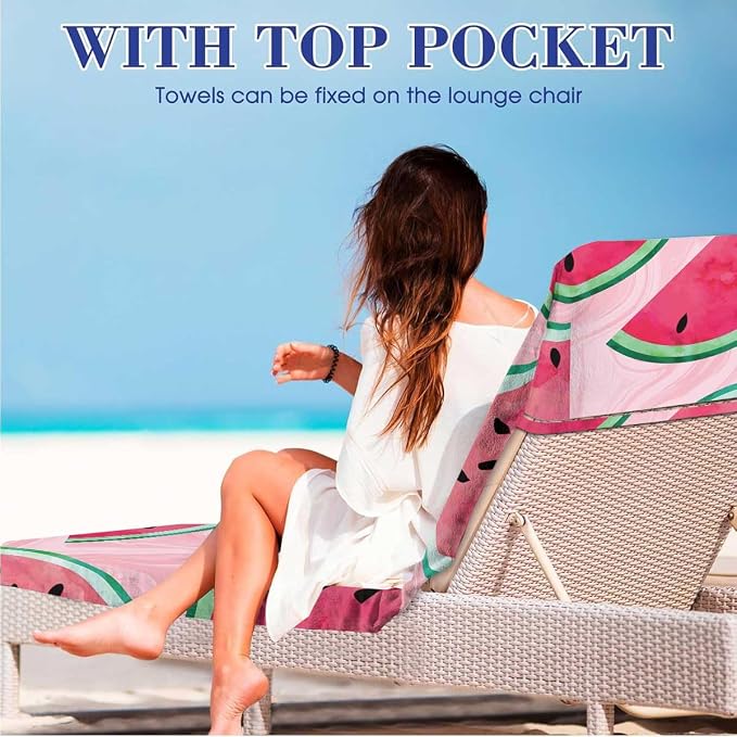 Irisbell Lounge Chair Towel Cover - Image 4