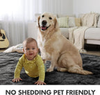 9x12 Ft Extra Large Shag Rugs for Living Room, Tie Dyed Ultra Soft Fluffy Furry - Image 6