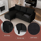 Nuturelly Modern Convertible Sectional Sofa Couch - Image 5