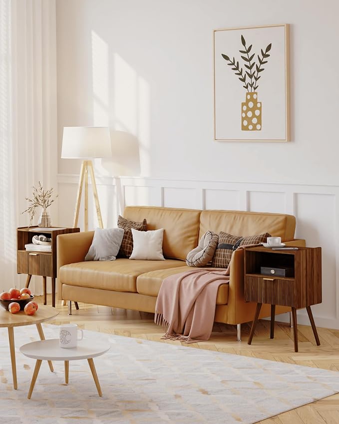 JOONEE Nightstand, Modern Bedside Table - Image 3
