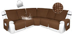 HDCAXKJ 100% Waterproof Reclining Sectional Couch Covers L Shape Recliner Sofa by HDCAXKJ