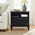 HULALA HOME Farmhouse End Table by HULALAHOME