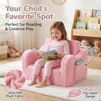 MOMCAYWEX Kids Sofa, 2-in-1 Flip-Out Foam Couch - Image 4