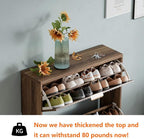 Shoe Cabinet Storage, Modern Freestanding Organizer - Image 3