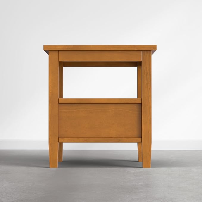 SIMPLIHOME Warm Shaker End Table - Image 8