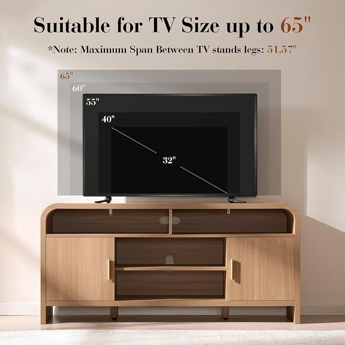 TV Stand for TVs Up to 65'' - Image 5