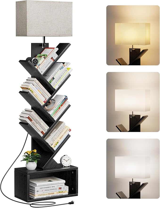 Evermagin 6 Tier Tree Bookshelf by Evermagin