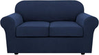 H.VERSAILTEX 3 Piece Stretch Sofa Covers by HVERSAILTEX