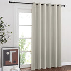 NICETOWN Room Divider Curtain for Bedroom, Grommet Patio Door Curtain Sound by NICETOWN