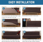 H.VERSAILTEX Real Velvet Futon Cover Armless Sofa Covers Sofa Bed Covers - Image 6