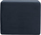 Homepop Home Decor | Upholstered Medium Rectangular Storage Ottoman | Hinged - Image 10