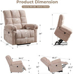 Oversized Power Lift Recliner Chair - Image 2