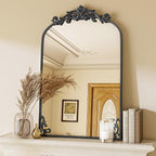 VooBang 26x38 inch Vintage Arched Bathroom Mirror by VooBang
