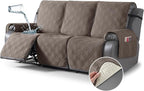 TAOCOCO 100% Waterproof Recliner Sofa Cover, Non Slip Split Couch Covers by TAOCOCO