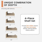 FLYJOE Floating Picture Ledge Shelves - Image 8
