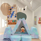 MeMoreCool Toddler Play Couch, 8-Piece Modular Kids Couch Set - Image 2