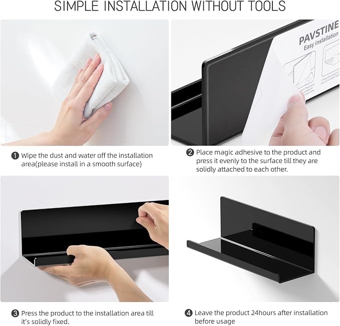 PAVSTINE Acrylic Floating Shelves - Image 7
