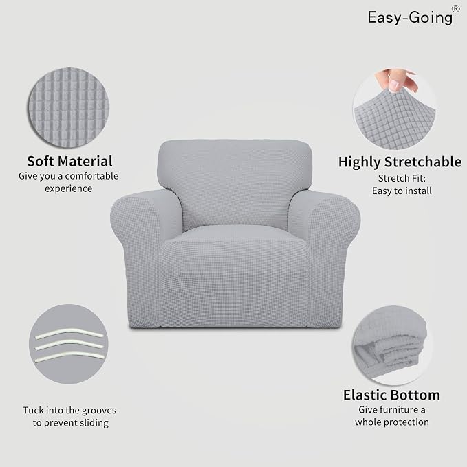 Easy-Going Stretch Chair Slipcover - Image 3