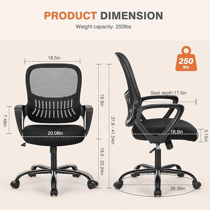 Sweetcrispy Home Office Managerial Executive Chair - Image 2