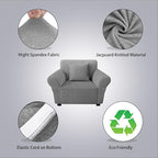 Armchair Slipcover with 1 Pillow Cover - Image 2