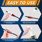 Fletching Glue 100g, Heavy Duty Arrow Glue Kit - Image 5