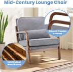 DUMOS Mid Century Accent Chair, Modern Living Room Chair - Image 6