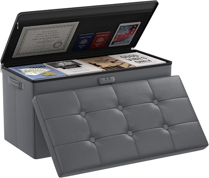 DocSafe Storage Ottoman Bench by DocSafe