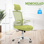 Mimoglad Office Chair, High Back Ergonomic Desk Chair - Image 2