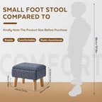 Storage Ottoman, Small Foot Stool Ottoman - Image 2