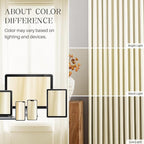 Pinch Pleated Linen Curtains 100% Blackout 90 Inches Long - Image 7