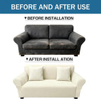 Loveseat Slipcover with 2 Pillow Cover - Image 8