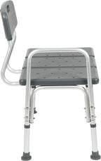 Flash Furniture HERCULES Series 300 Lb. Capacity Adjustable Gray Bath & Shower - Image 11
