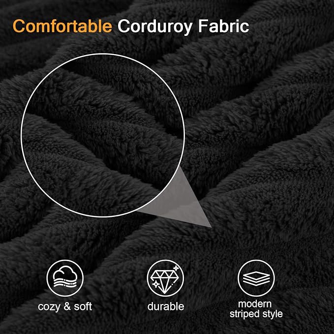 COMAX Convertible Sofa Bed, Folding Floor Couch Corduroy Fold Out Couch Bed - Image 7