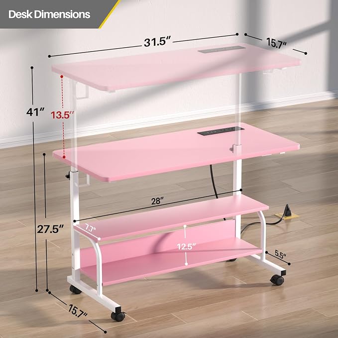 Armocity Rolling Standing Desk - Image 3
