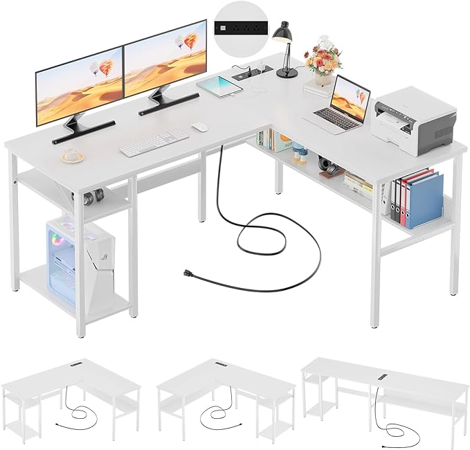 Unikito Reversible L Shaped Computer Desk by Unikito