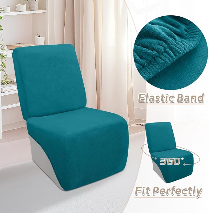 Arfntevss Sectional Recliner Couch Covers Velvet Corner Sectional Sofa Cover - Image 6