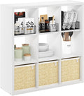 Furinno Cubicle Open Back Decorative Cube Storage Organizer by Furinno-FitsYourSpaceFitsYourBudget
