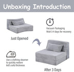 Tiita Convertible Folding Kids Sofa Bed - Image 8