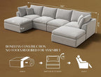 ohllob Oversized Cloud Sectional Couches - Image 2