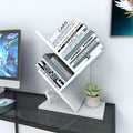 Godferyxin Tree Bookshelf, 3-Tier Small Bookcase by Godferyxin