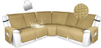 HDCAXKJ 100% Waterproof Reclining Sectional Couch Covers L Shape Recliner Sofa by HDCAXKJ