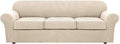 H.VERSAILTEX 4 Piece Stretch Sofa Covers by HVERSAILTEX