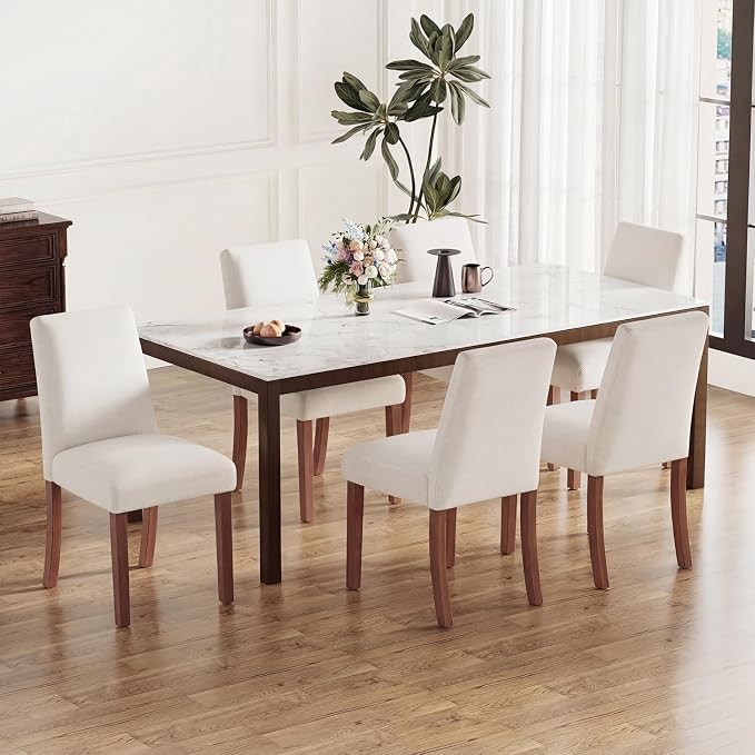 Dining Chairs Set of 6, Modern Dining Room Chairs by Unknown