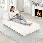 Folding Sofa Bed, Convertible Sleeper Chair - Image 5