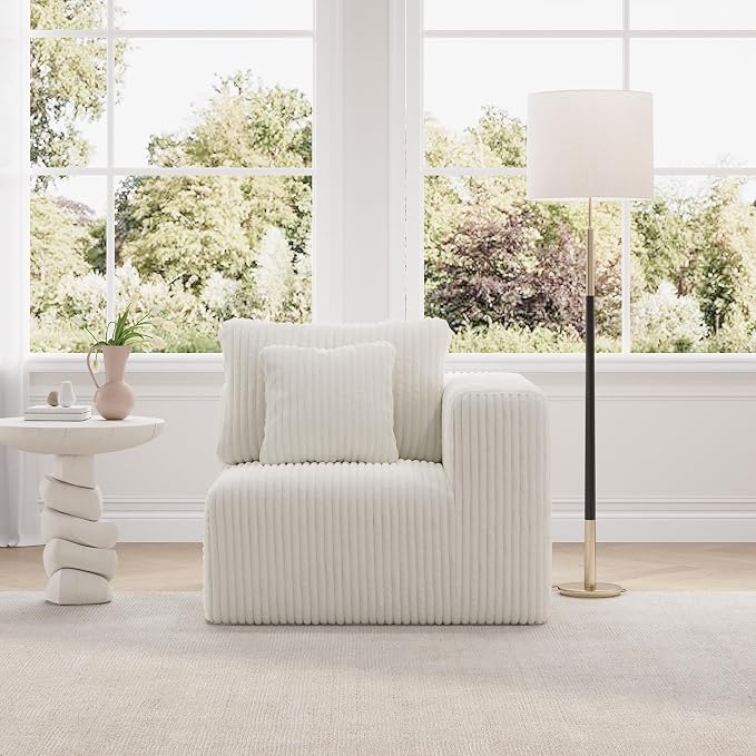 Novilla Modular Sectional Sofa, Modern Cloud Sectional Couch by Novilla