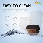 Easy-Going Reversible Couch Cover, Oversized Recliner, Water Resistant - Image 6